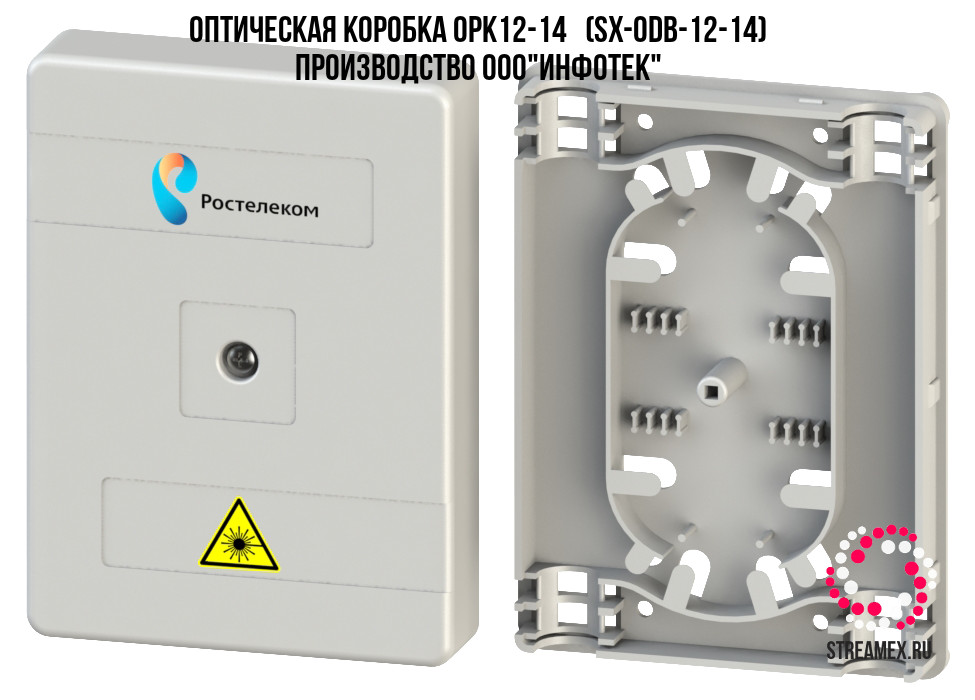 Оптическая коробка,Оптическая коробка SX-OSB-12-14,Оптическая коробка изготовление,Оптическая коробка производитель,Оптическая коробка производство,Оптическая коробка разработка