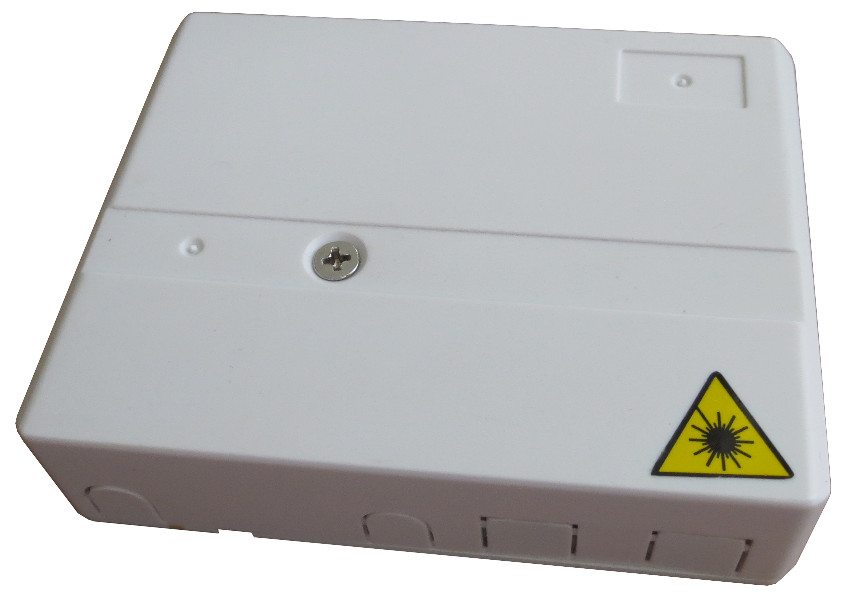 Оптическая коробка SX-ODB-4-11 (ОРК 4-11) для сопряжения волокон межэтажного и абонентского кабелей